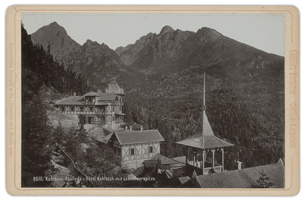 Stengel & Co. GmbH. – 8930. Hotel Kohlbach s Lomnickým štítom 