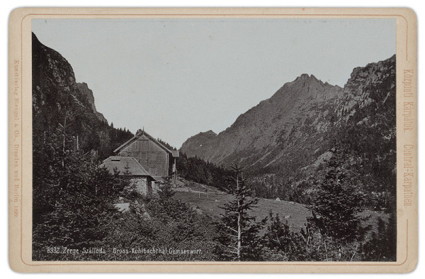 Stengel & Co. GmbH. – 8932. Veľká Studená dolina. Hotel Kamzík 