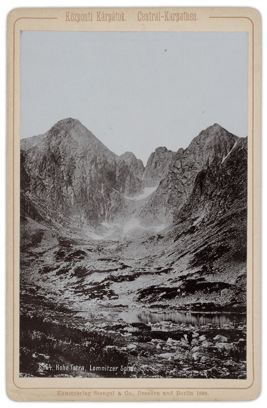 Stengel & Co. GmbH. – 8964. Vysoké Tatry, Lomnický štít