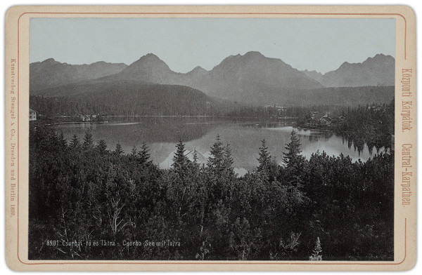 Stengel & Co. GmbH. – 8901. Štrbské pleso s Tatrami