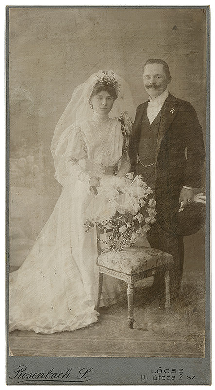 Samuel Rosenbach – Portrét svadobného páru 