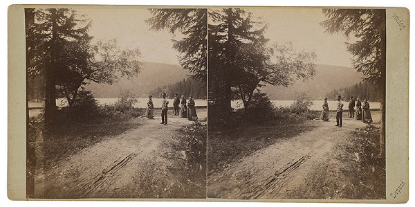 Neznámy autor – Šumava. Černé jezero 