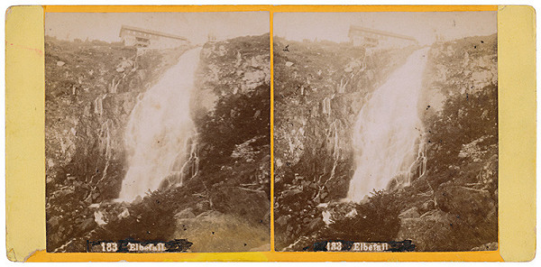 P. Kriegel – Krkonoše. Labský vodopád 