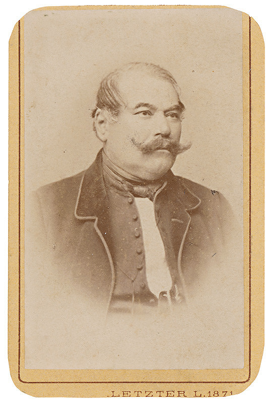 Lazár Letzter – Manželia Palmafy. Portrét muža 