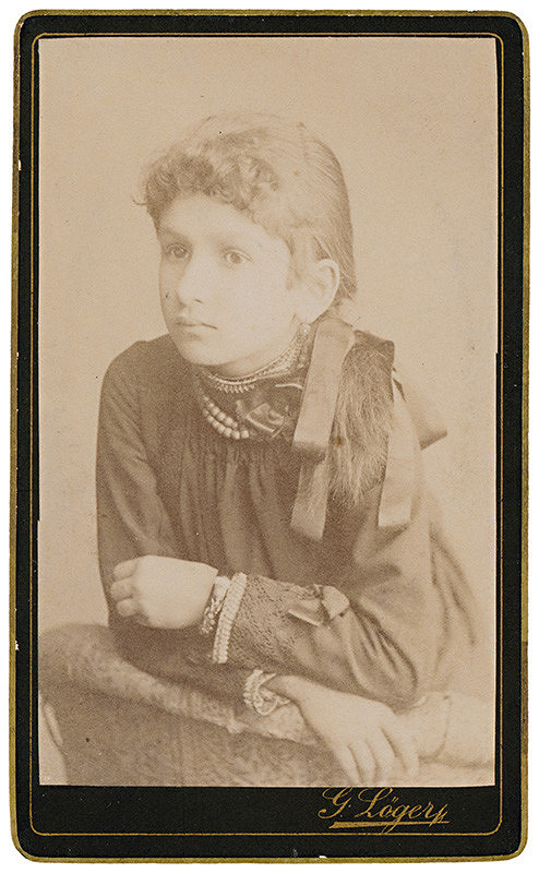 Gusztáv Löger – Portrét dievčatka 