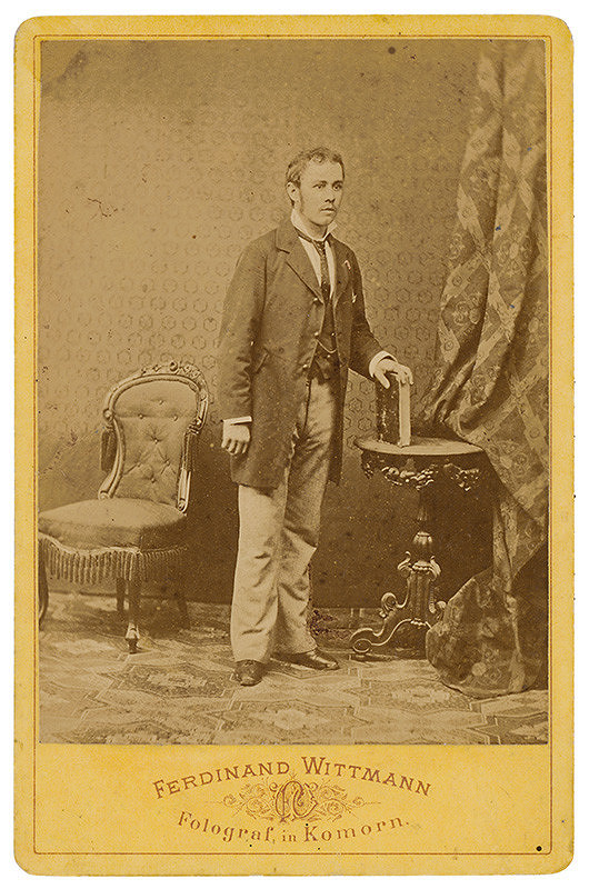 Ferdinand Wittmann – Portrét muža s knihou 