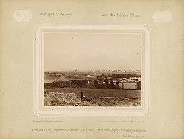 Károly Divald – Vysoké Tatry od Popradu 