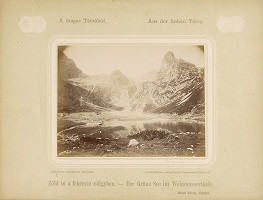 Károly Divald – Zelené pleso v Bielovodskej doline 