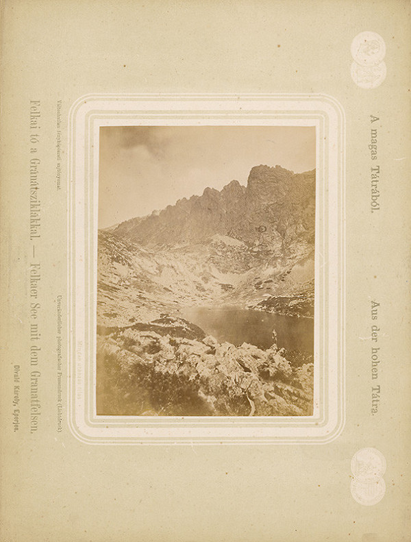Karol Divald – Velická dolina s granátovými skalami