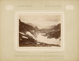 Károly Divald – Ľadové pleso pod Poľským hrebeňom 