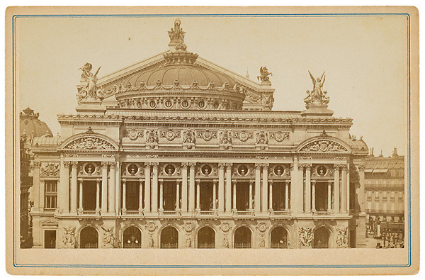 Neznámy autor – Paríž. Opera (L´Opera) 