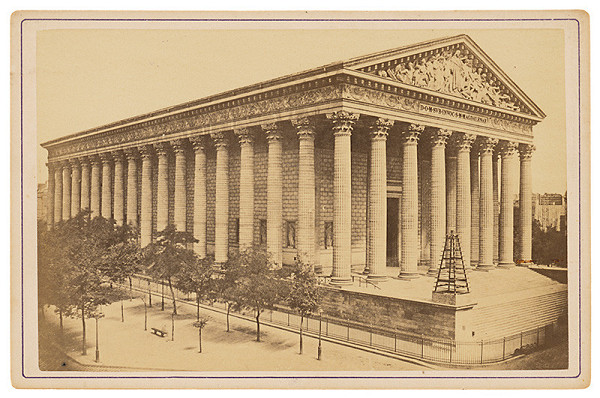 Ziegler & Cie. Éditeur – Paríž. Kostol sv. Magdalény (La Madeleine) 