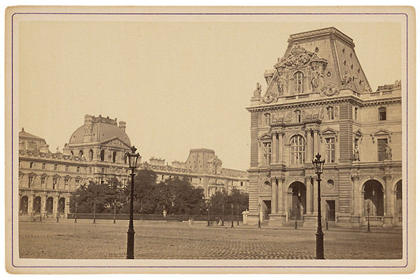 Ziegler & Cie. Éditeur – Paríž. Palác Louvre (Le Louvre) 