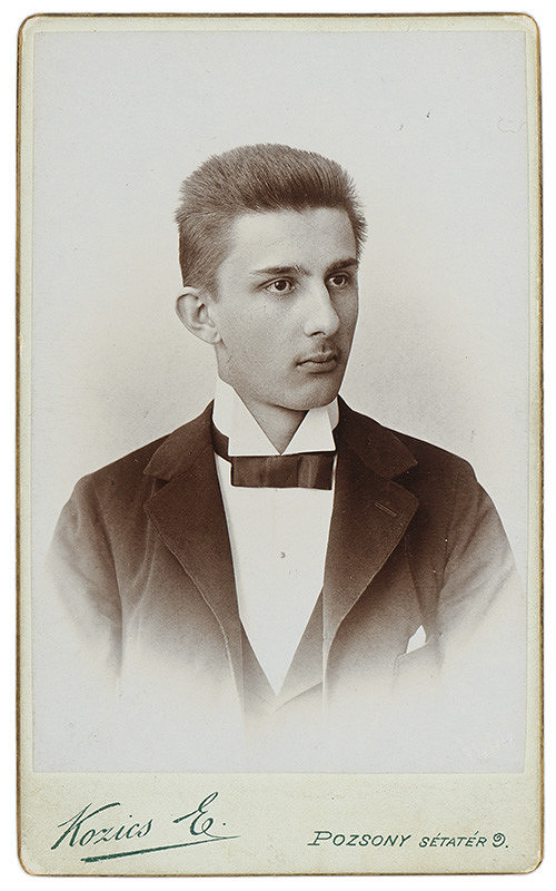 Ede Kozics ml. – Portrét mladého muža 