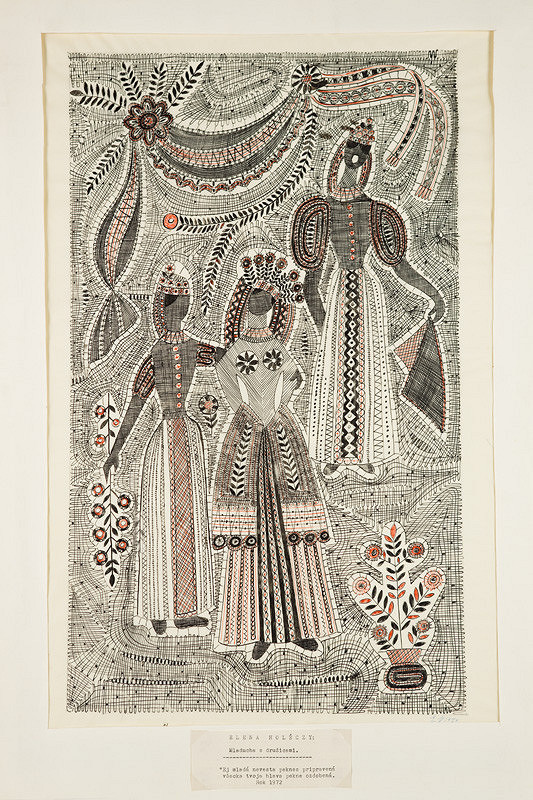 Elena Holéczyová – Mladucha s družicami 