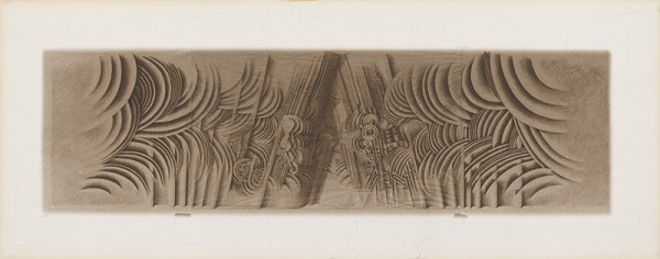 Juraj Marth – Návrh na keramický reliéf pre Divadlo A. Bagara v Nitre