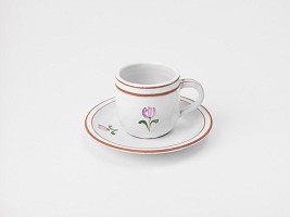 Eva Trachtová – Jedálenská a nápojová súprava - Šálka s podšálkou 