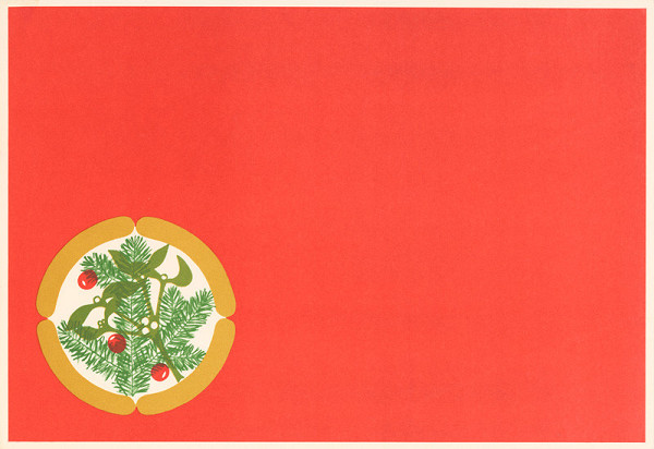 Slávka Pecháčková – Papierové vianočné prestieranie 