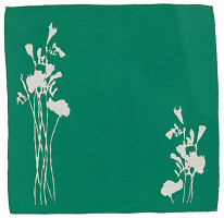 Slávka Pecháčková – Obrúsok s motívom „Nevädza“ (zelený) 