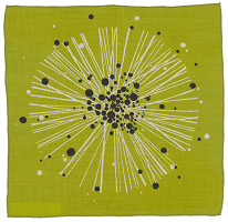 Slávka Pecháčková – Obrúsok s motívom „Iskra“ (zelený) 