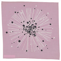 Slávka Pecháčková – Obrúsok s motívom „Iskra“ (ružový) 