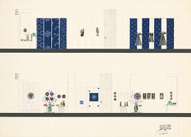 Viktor Holešťák-Holubár – Výstava ÚĽUV. Múzeum K. Marxa. Karlove Vary. Pohľad A,B 