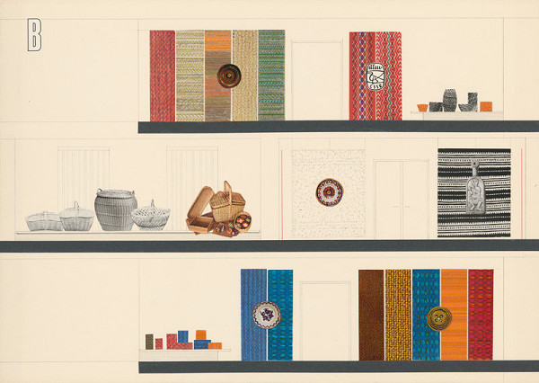 Viktor Holešťák-Holubár – Výstava ÚĽUV. Dom kultúry. Krakow. Pohľad B. M 1:25