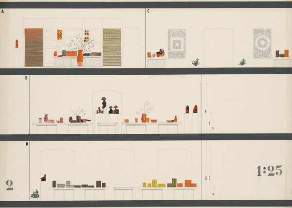 Viktor Holešťák-Holubár – Výstava ÚĽUV. Zvolen. Hrad. Pohľady. M 1:25 