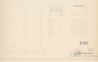 Viktor Holešťák-Holubár – Výstava ÚĽUV. Krajská galéria. Banská Bystrica. Detaily. M 1:10 