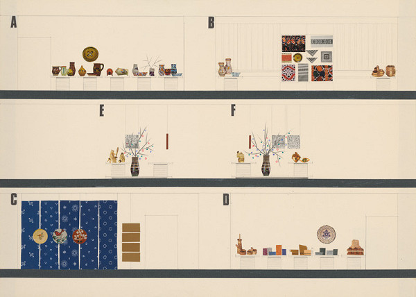 Viktor Holešťák-Holubár – Výstava ÚĽUV. Úrad vlády SSR. Bratislava. Pohľady 