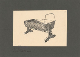 Viktor Holešťák-Holubár – Detská postieľka - kolíska 