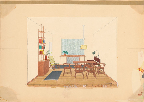 Viktor Holešťák-Holubár – Jedáleň