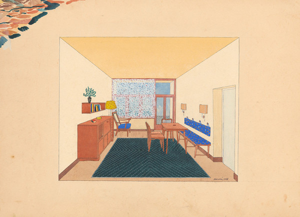 Viktor Holešťák-Holubár – Jedáleň