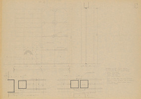 Viktor Holešťák-Holubár – Brána III. OPS Nitra - Objekt múzeum. C. Návrh - konštrukcia dverí. 