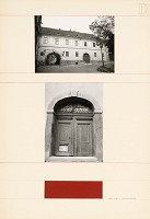 Viktor Holešťák-Holubár – Brána IV. OPS Nitra - objekt Domu ČSSP. D. Návrh. M 1:10 