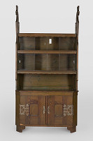 Dušan Samuel Jurkovič – Knižnica. Vlastný byt, pracovňa - Veveří č. 14, Brno  