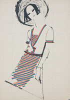 Vlasta Hegerová – Módna kresba - Vývojový ateliér časopisu Móda 