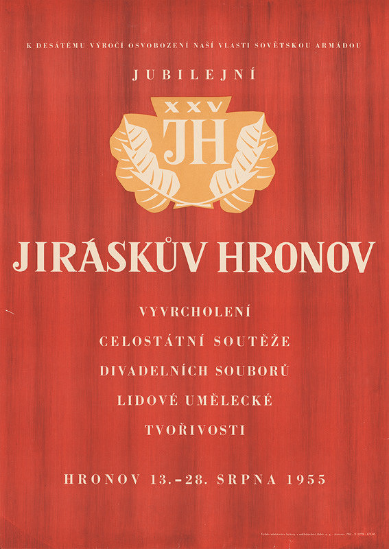 Český autor – Jubilejný XXV. Jiráskov Hronov