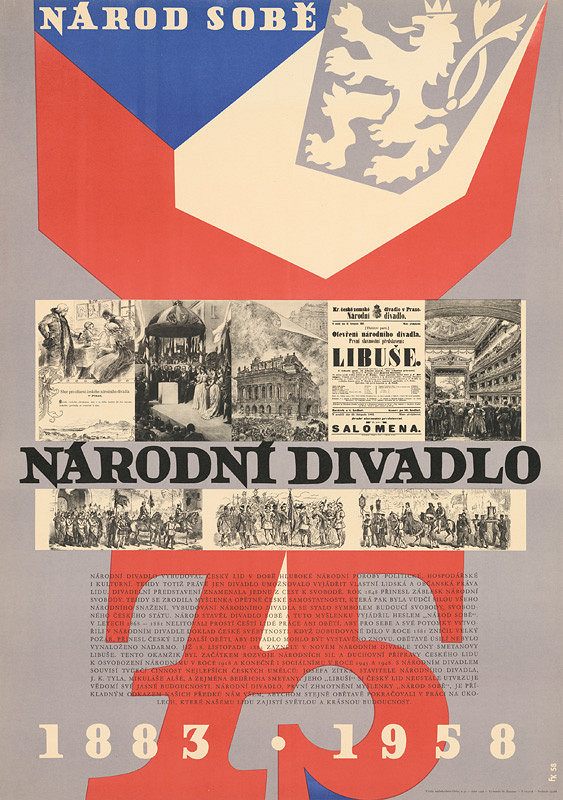 František Kopenec – 75 rokov Národné divadlo 1883-1958 