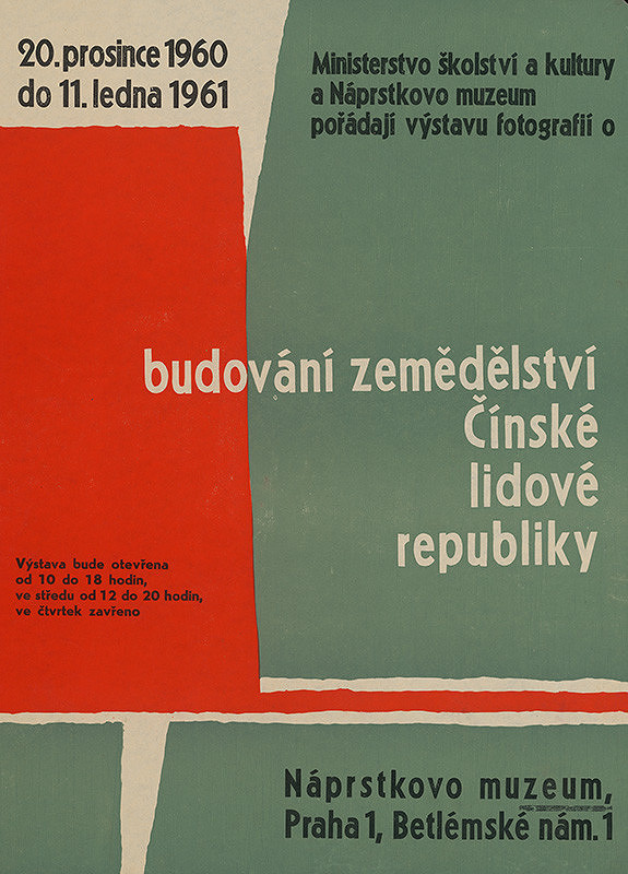 Český autor – Budovanie poľnohospodárstva Čínskej ľudovej republiky