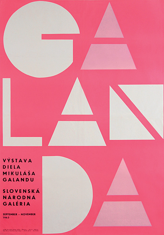 Alojz Riškovič – Exhibition of Mikuláš Galanda's Work