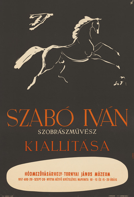 László Katona – Sochárska výstava - Szabó Iván