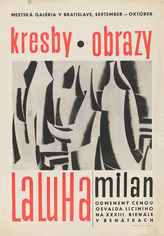 Slovenský autor – Kresby, obrazy - Milan Laluha 