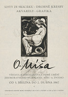 Oldřich Míša – Listy ze skicáku - drobné kresby, akvarely, grafika. O. Míša 