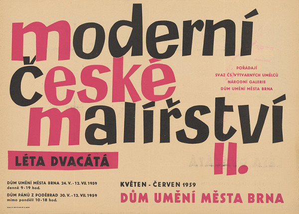 Moravský autor – Moderné české maliarstvo II. 