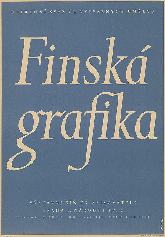 Miloš Pirdek – Fínska grafika