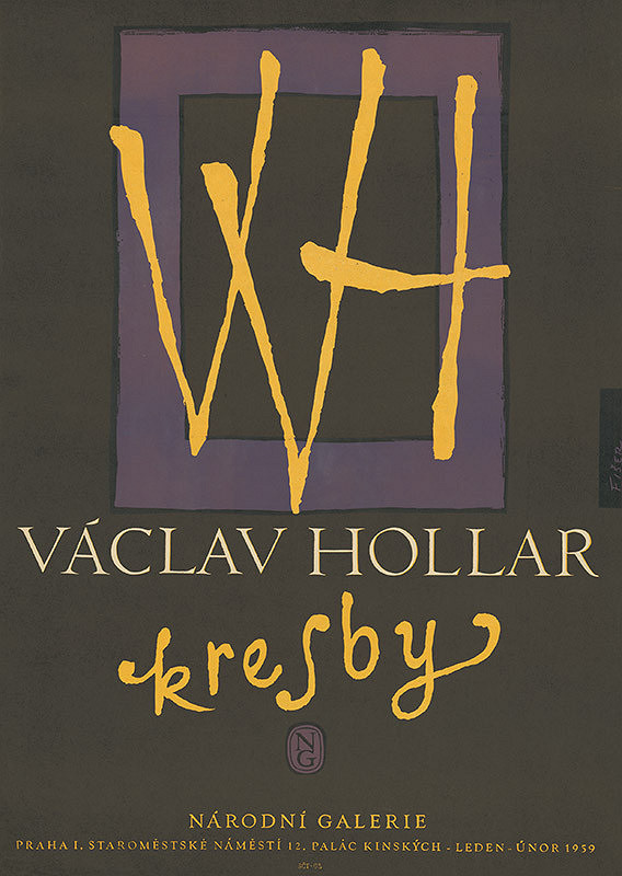 Jaroslav Fišer – Kresby - Václav Hollar