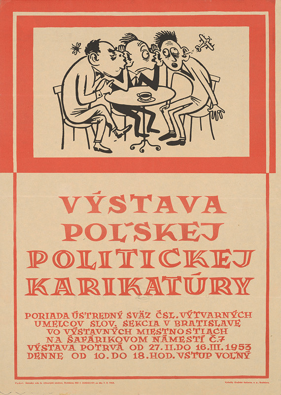 Slovenský autor – Výstava poľskej politickej karikatúry 