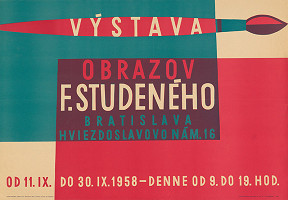 Michal Studený – Výstava obrazov - F.Studený 