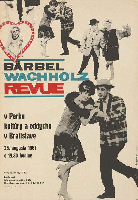 Berthold Strych – Bärbel Wachholz Revue v Parku kultúry a oddychu v Bratislave